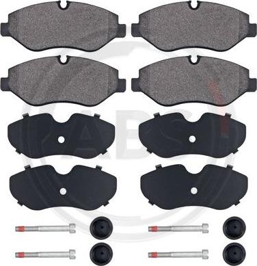 A.B.S. 37553 - Brake Pad Set, disc brake parts5.com