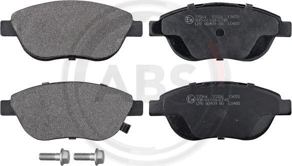 A.B.S. 37564 - Set placute frana,frana disc parts5.com