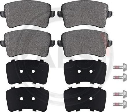 A.B.S. 37588 - Brake Pad Set, disc brake parts5.com