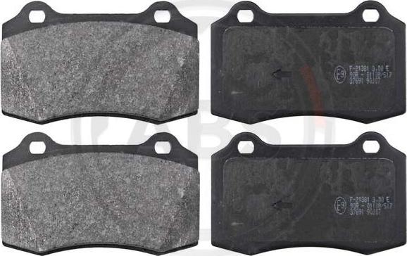 A.B.S. 37691 - Brake Pad Set, disc brake parts5.com