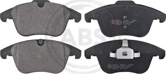 A.B.S. 37686 - Brake Pad Set, disc brake parts5.com