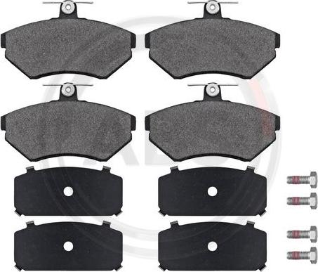 A.B.S. 37010 - Brake Pad Set, disc brake parts5.com