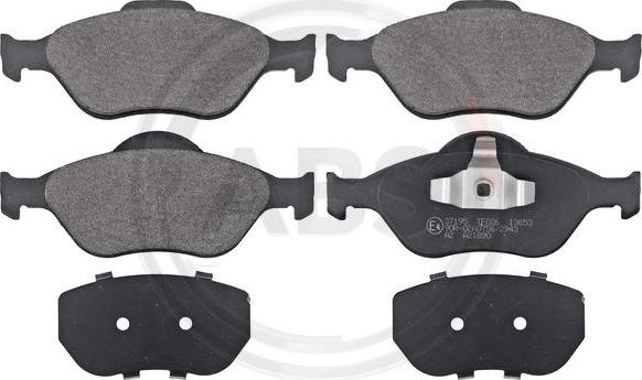 A.B.S. 37195 - Set placute frana,frana disc parts5.com