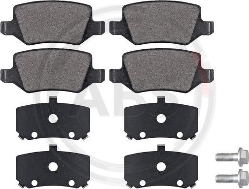 A.B.S. 37146 - Brake Pad Set, disc brake parts5.com