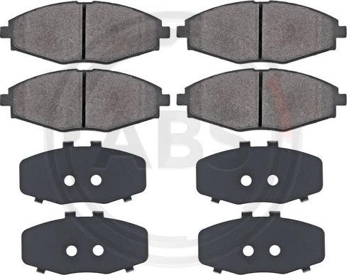 A.B.S. 37139 - Brake Pad Set, disc brake parts5.com