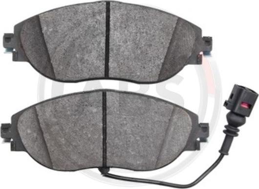 A.B.S. 37872 - Brake Pad Set, disc brake parts5.com