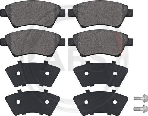 A.B.S. 37397 - Brake Pad Set, disc brake parts5.com