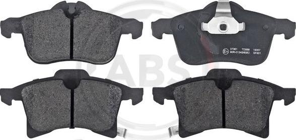 A.B.S. 37361 - Set placute frana,frana disc parts5.com