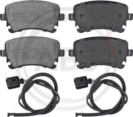 A.B.S. 37368 - Brake Pad Set, disc brake parts5.com