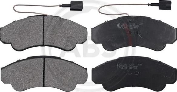 A.B.S. 37332 - Brake Pad Set, disc brake parts5.com