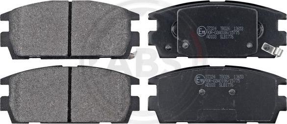 A.B.S. 37324 - Brake Pad Set, disc brake parts5.com