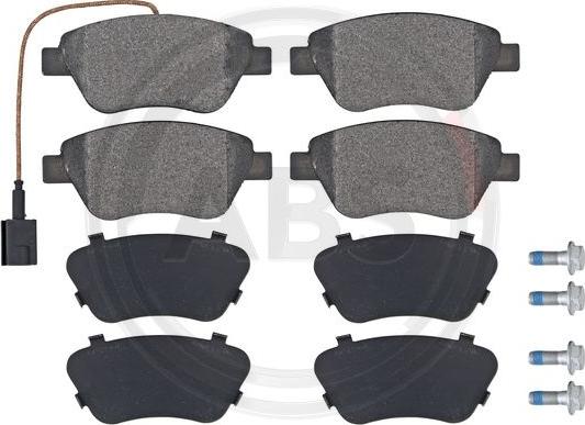 A.B.S. 37280 - Brake Pad Set, disc brake parts5.com