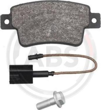 A.B.S. 37796 - Brake Pad Set, disc brake parts5.com