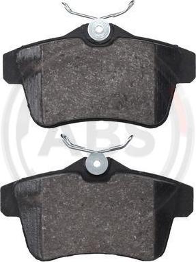 A.B.S. 37762 - Brake Pad Set, disc brake parts5.com