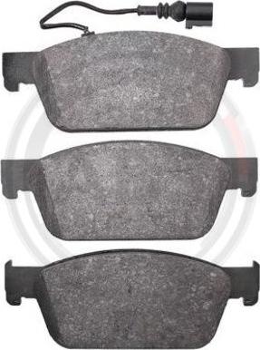 A.B.S. 37767 - Brake Pad Set, disc brake parts5.com