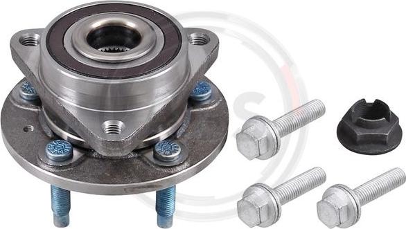 A.B.S. 201308 - Wheel hub, bearing Kit parts5.com