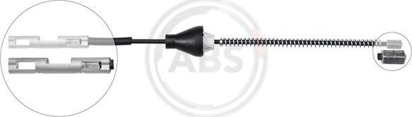 A.B.S. K19999 - Cable, parking brake parts5.com