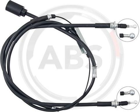 A.B.S. K19509 - Cablu, frana de parcare parts5.com