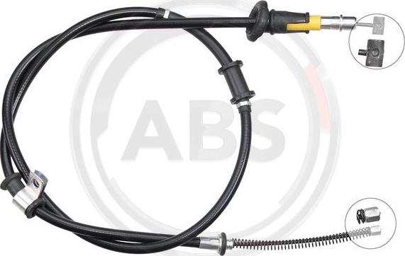 A.B.S. K19628 - Cablu, frana de parcare parts5.com