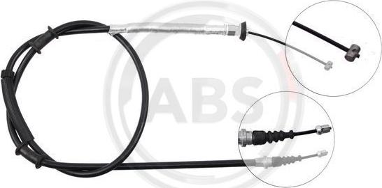 A.B.S. K19758 - Cablu, frana de parcare parts5.com