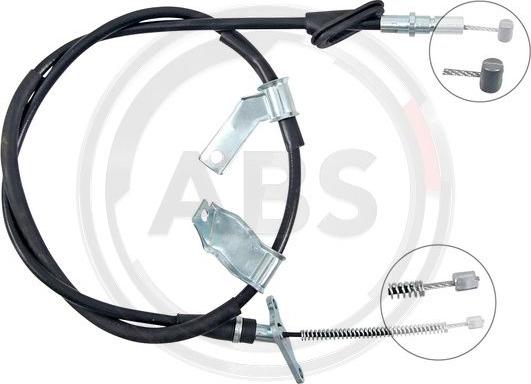 A.B.S. K14093 - Żażné lanko parkovacej brzdy parts5.com