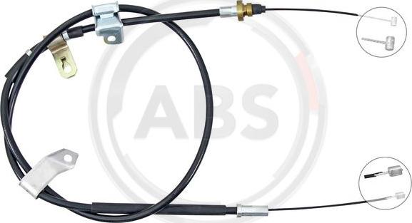 A.B.S. K14159 - Żażné lanko parkovacej brzdy parts5.com