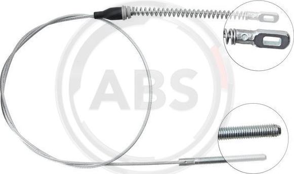 A.B.S. K15458 - Tažné lanko, parkovací brzda parts5.com