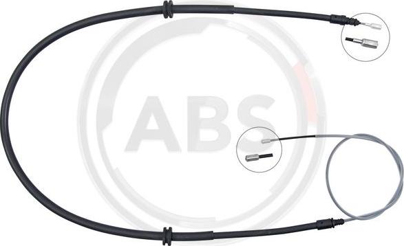 A.B.S. K15015 - Cable, parking brake parts5.com