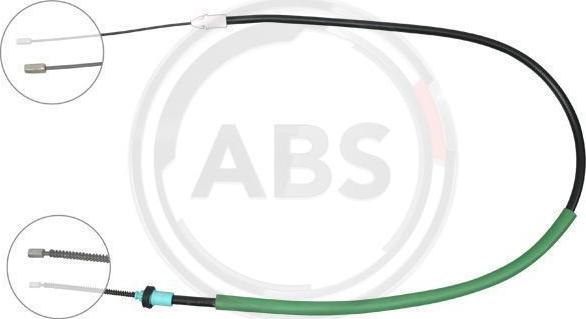 A.B.S. K16647 - Cable, parking brake parts5.com