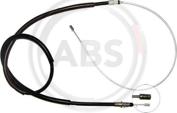 A.B.S. K16796 - Cablu, frana de parcare parts5.com