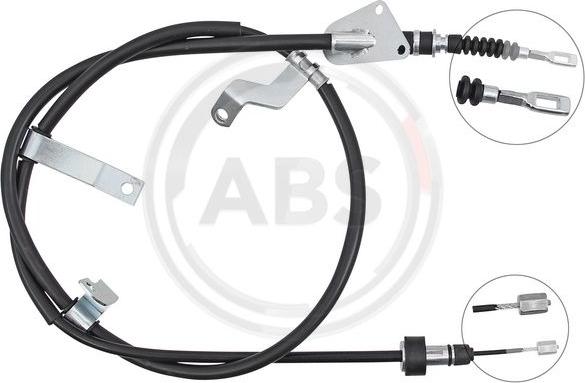 A.B.S. K10050 - Cable de accionamiento, freno de estacionamiento parts5.com