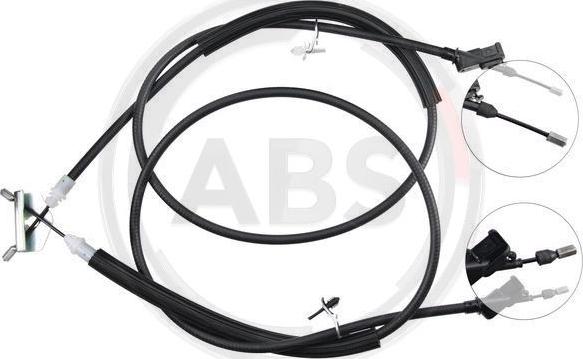 A.B.S. K10032 - Cable, parking brake parts5.com