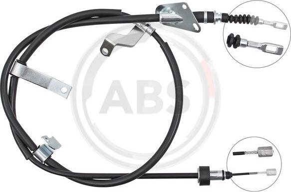 A.B.S. K10073 - Cablu, frana de parcare parts5.com