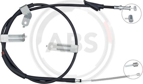 A.B.S. K10243 - Cable de accionamiento, freno de estacionamiento parts5.com