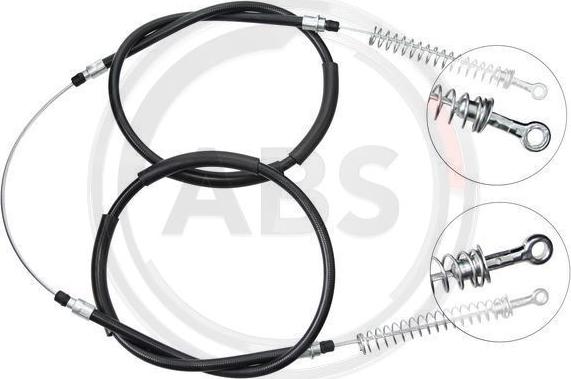 A.B.S. K11495 - Tažné lanko, parkovací brzda parts5.com