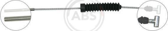 A.B.S. K11561 - Cablu, frana de parcare parts5.com