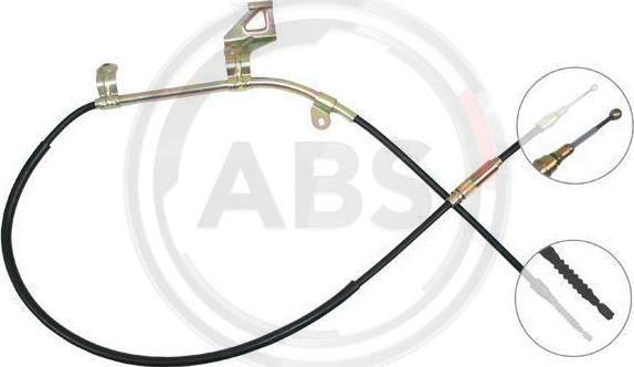 A.B.S. K18368 - Cablu, frana de parcare parts5.com