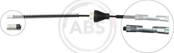 A.B.S. K13436 - Cablu, frana de parcare parts5.com