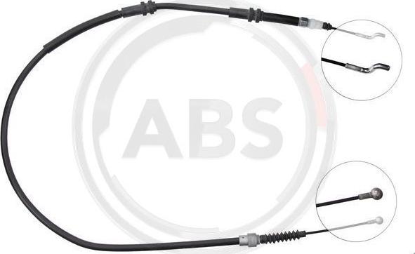 A.B.S. K13556 - Cablu, frana de parcare parts5.com