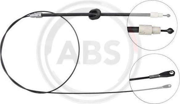 A.B.S. K13311 - Cable de accionamiento, freno de estacionamiento parts5.com