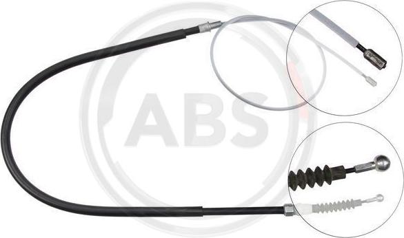 A.B.S. K13766 - Żażné lanko parkovacej brzdy parts5.com