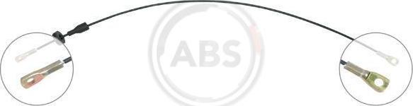 A.B.S. K12461 - Cablu, frana de parcare parts5.com