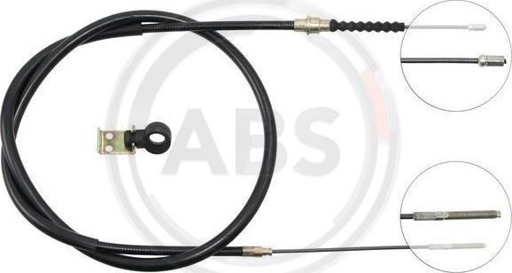 A.B.S. K12518 - Cablu, frana de parcare parts5.com