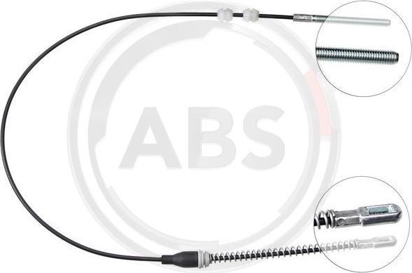 A.B.S. K12027 - Cablu, frana de parcare parts5.com