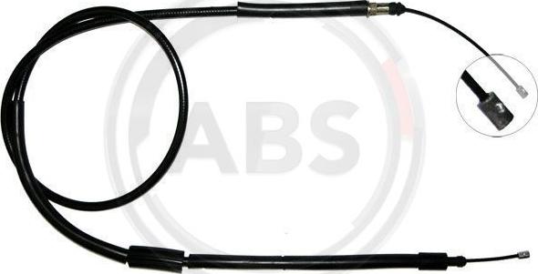 A.B.S. K12177 - Żażné lanko parkovacej brzdy parts5.com