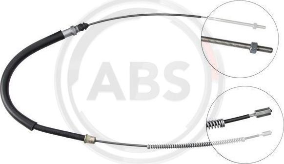 A.B.S. K12207 - Cablu, frana de parcare parts5.com