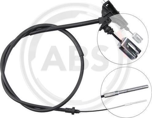 A.B.S. K12761 - Cable, parking brake parts5.com