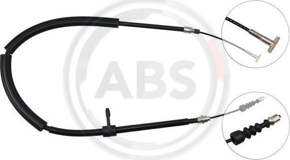 A.B.S. K17948 - Cablu, frana de parcare parts5.com