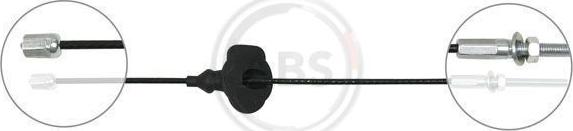 A.B.S. K17431 - Cablu, frana de parcare parts5.com