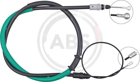 A.B.S. K17591 - Cable de accionamiento, freno de estacionamiento parts5.com